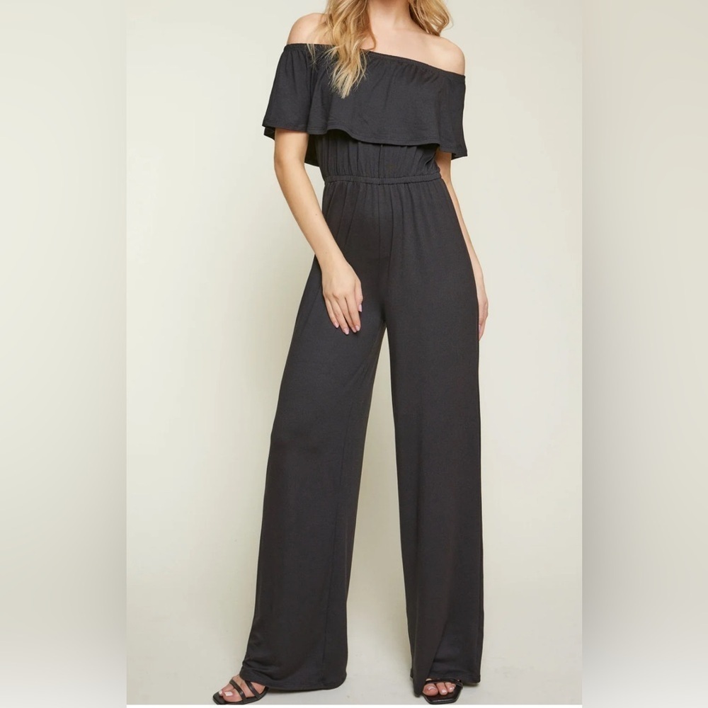 Popular 21 Off Shoulder Jumpsuit
